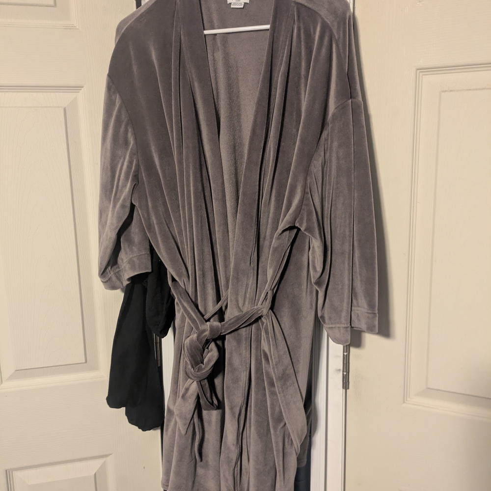 Splendid Gray Shawl Collar Jacket